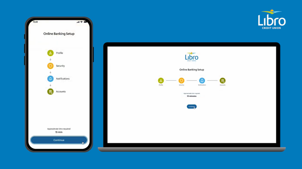 Image of a cell phone and laptop