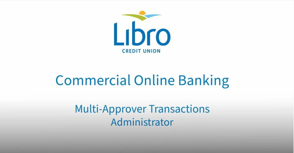 Libro Credit Union banner displaying 
