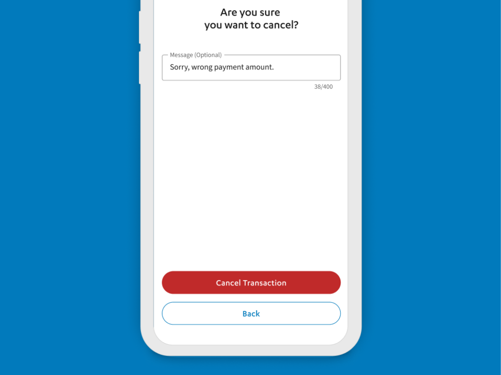 Cancel and interac e-transfer on Libro's mobile banking app.