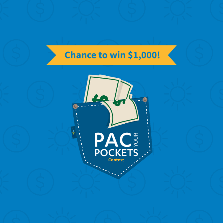 Money overflowing out of a pocket with the words 