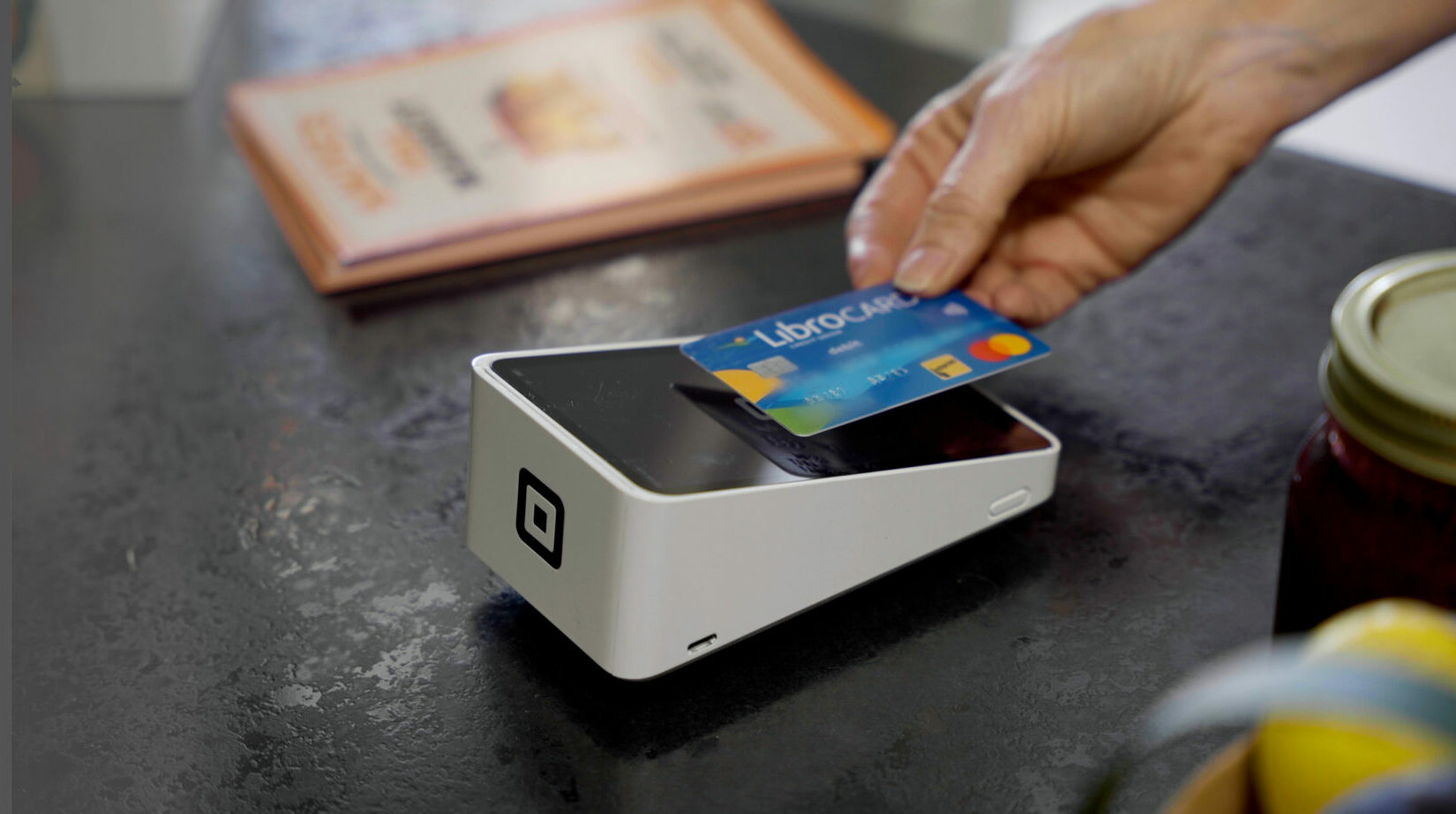 Libro Card Debit on a Clover machine