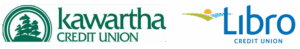 Kawartha and Libro credit unions logos